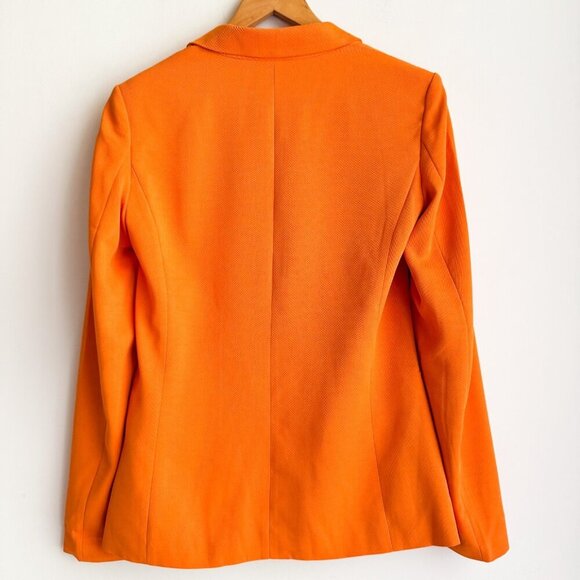 Bardot Orange Classic Double Breasted Blazer 6/S - Picture 5 of 5